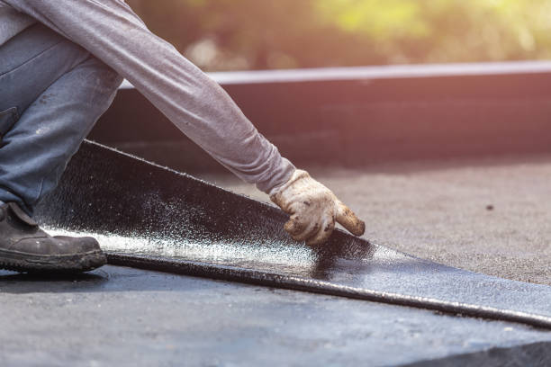 Professional Waterproofing technician working in McFarland, WI